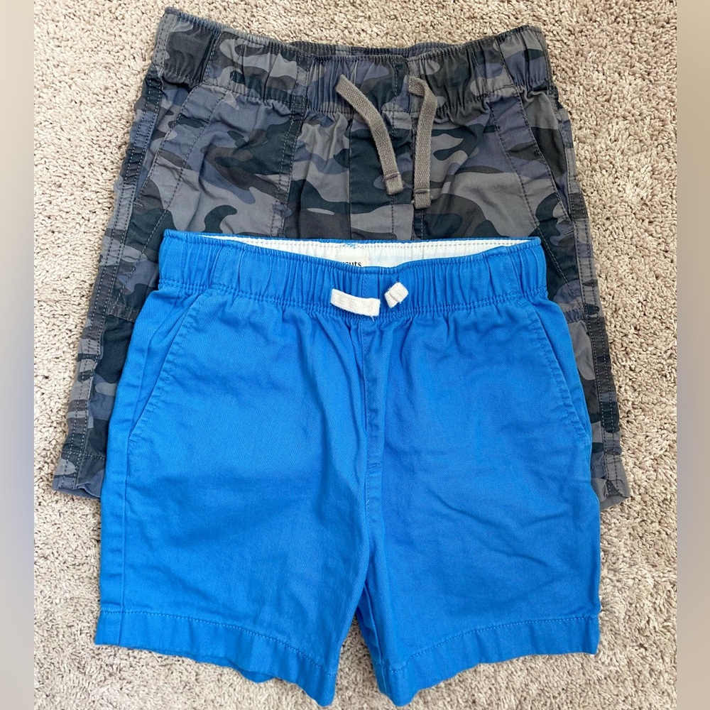GAP and Crewcuts Casual Shorts, size 6